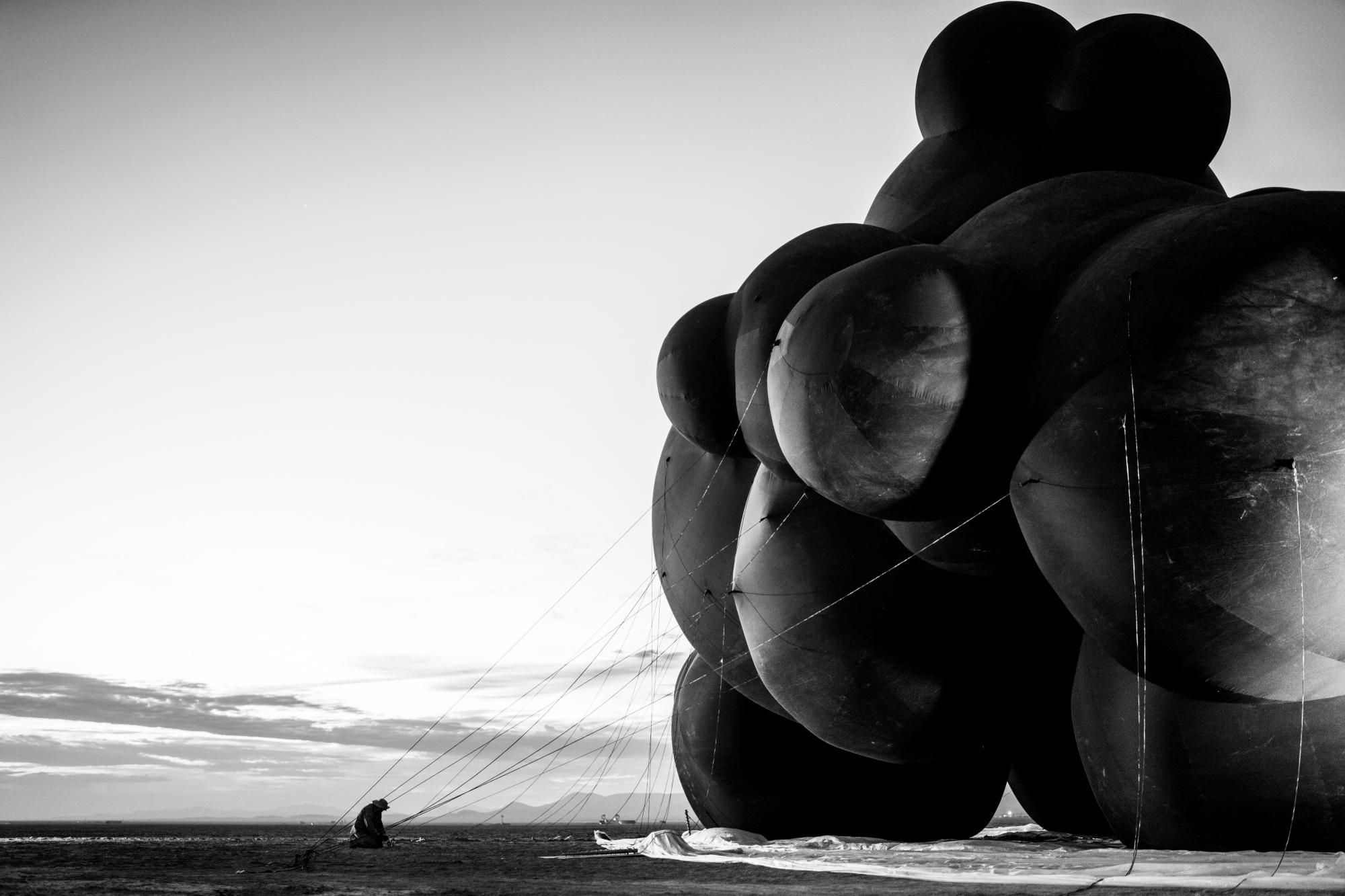 У День Незалежності буря знищила український арт на Burning Man: не протримався і доби